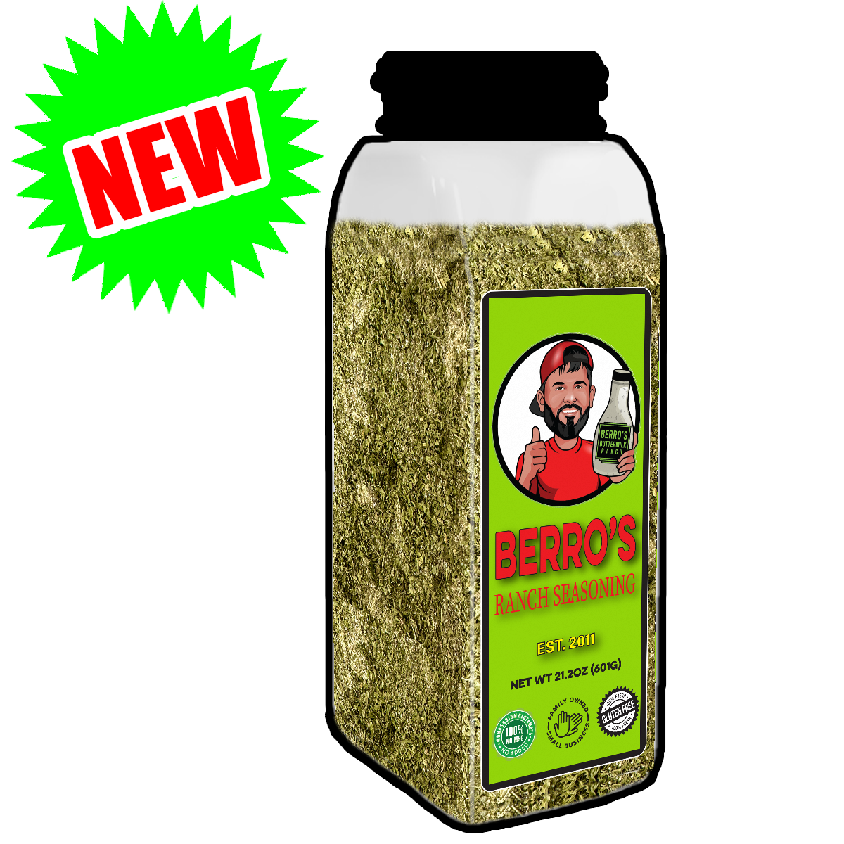 Berro's Ranch Seasoning (21.2oz)